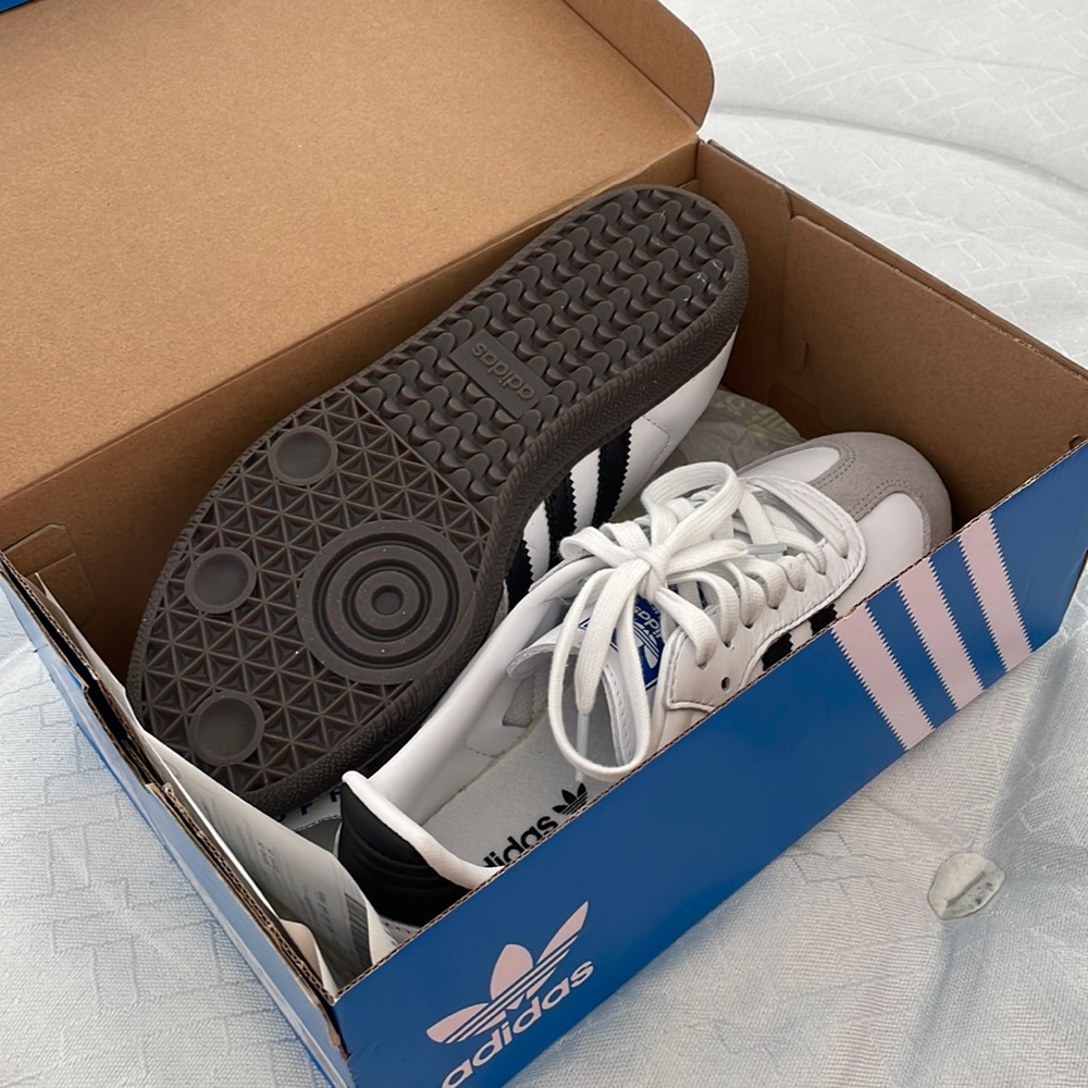 Samba OG white/black/granite men’s 5.5